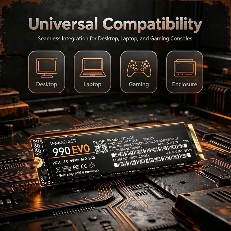 990 EVO M.2 2280 NVMe PCIe 4.0 - M.2 Nvme 4Tb Pcie 4.0 Ssd reseña y precio